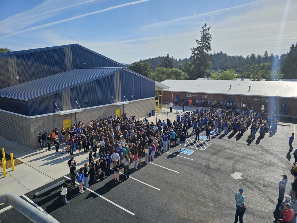 Ceremony for new gym