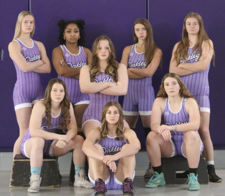 Oakley High School Girls Wrestling State Team