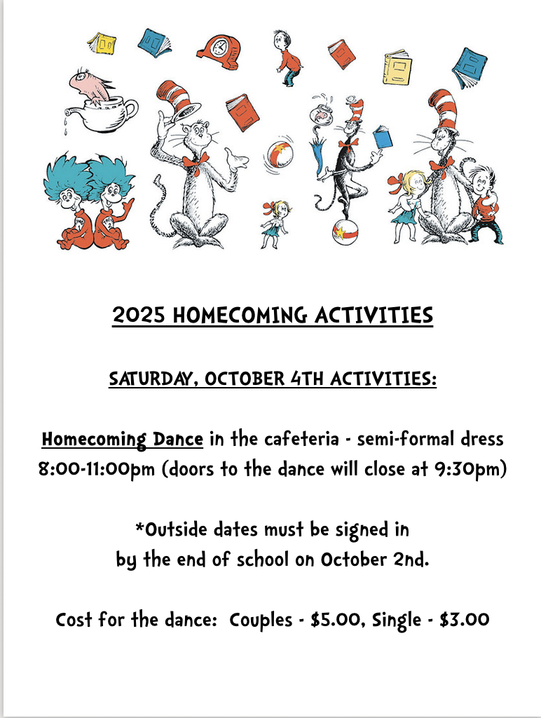 Saturday Homecoming Activities