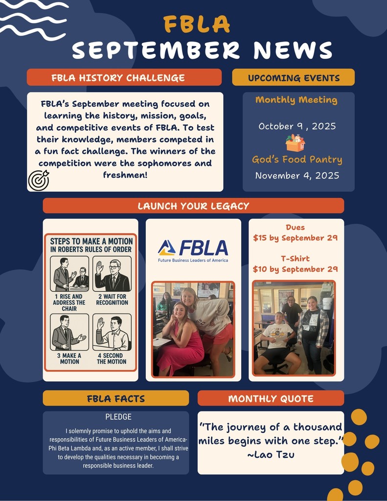 FBLA September News