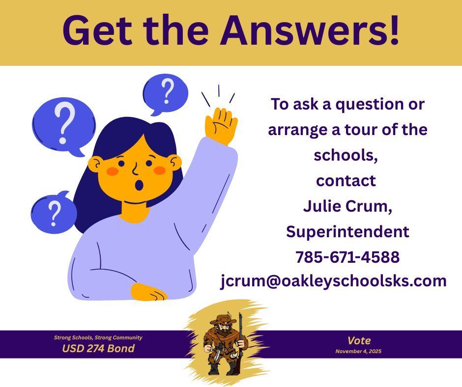 Contact the superintendent for a tour of the school