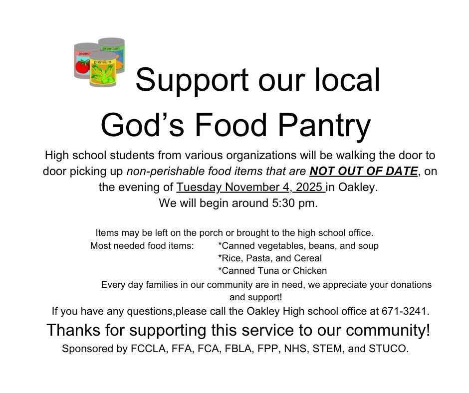 God’s Food Pantry