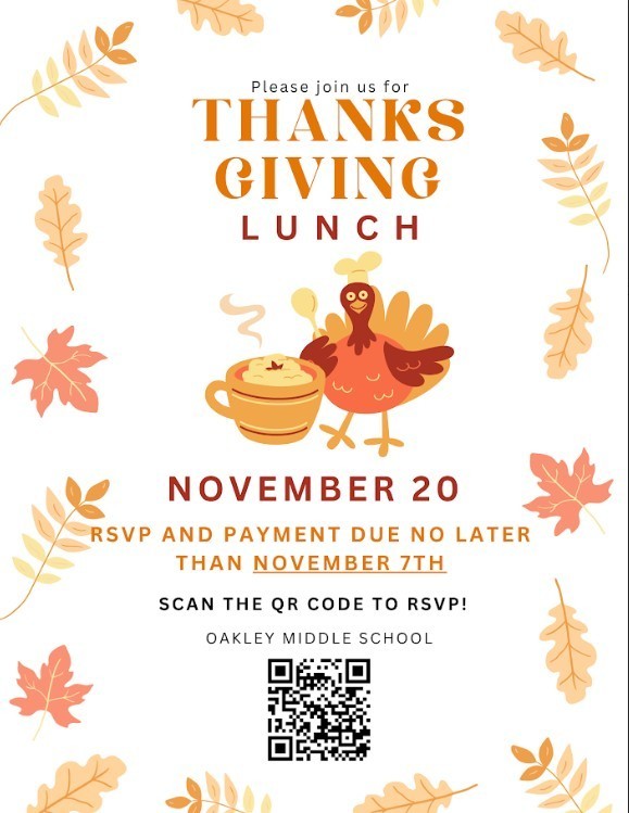 OMS Thanksgiving Lunch