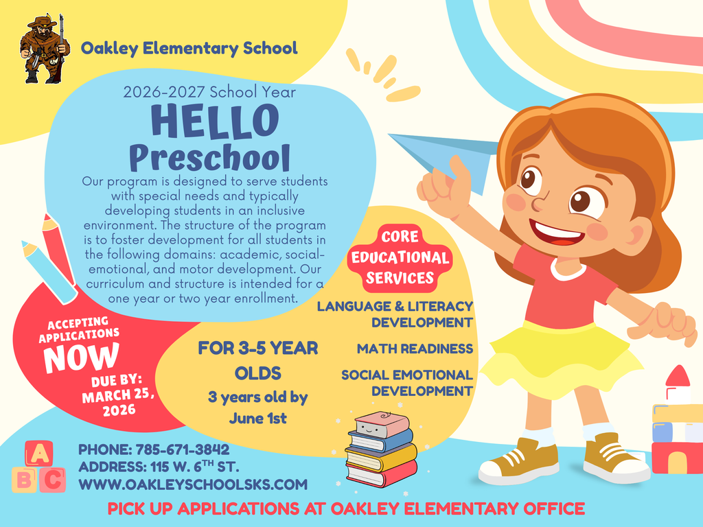 2026-2027 Preschool Applications