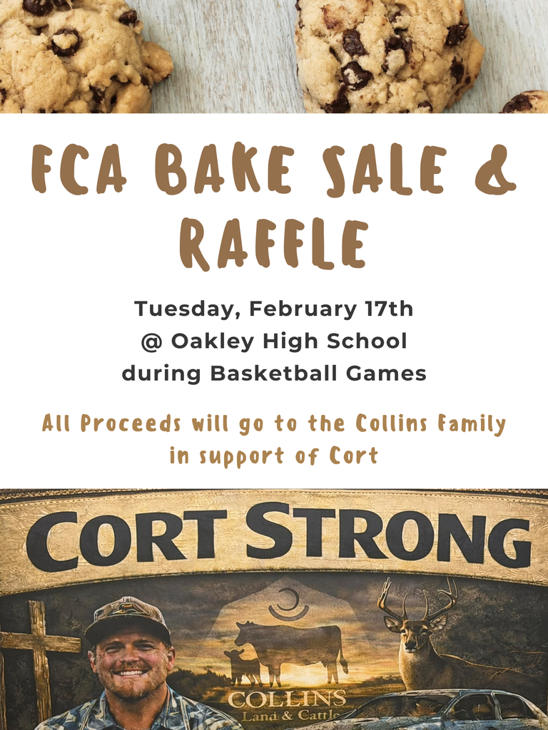 Brown Cookies Bake Sale Poster