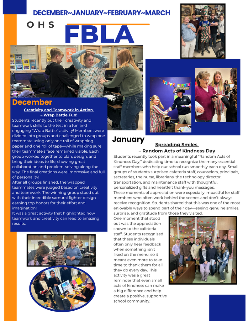 FBLA Newsleter 1- 033126