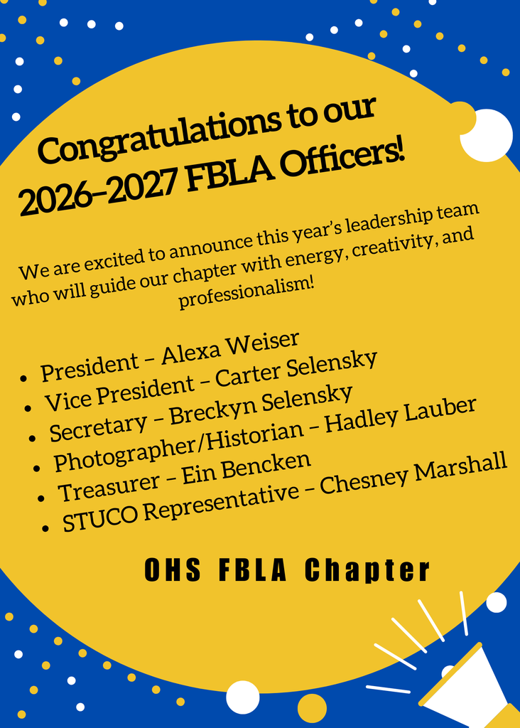 FBLA 26-27 officers