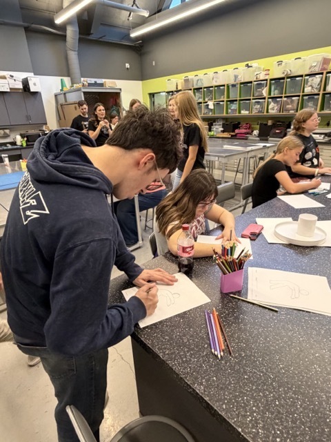 art students