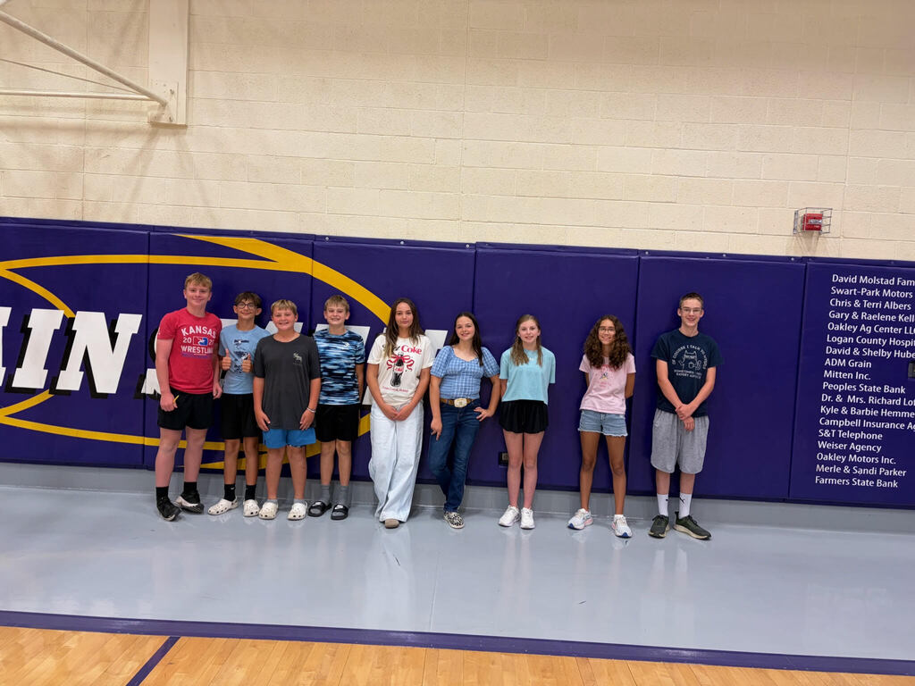 A picture of Oakley Middle School students