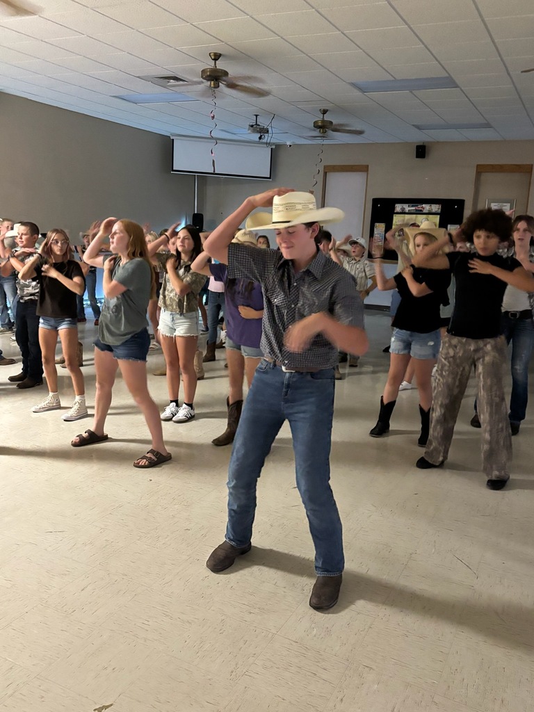 A picture of the OMS dance.