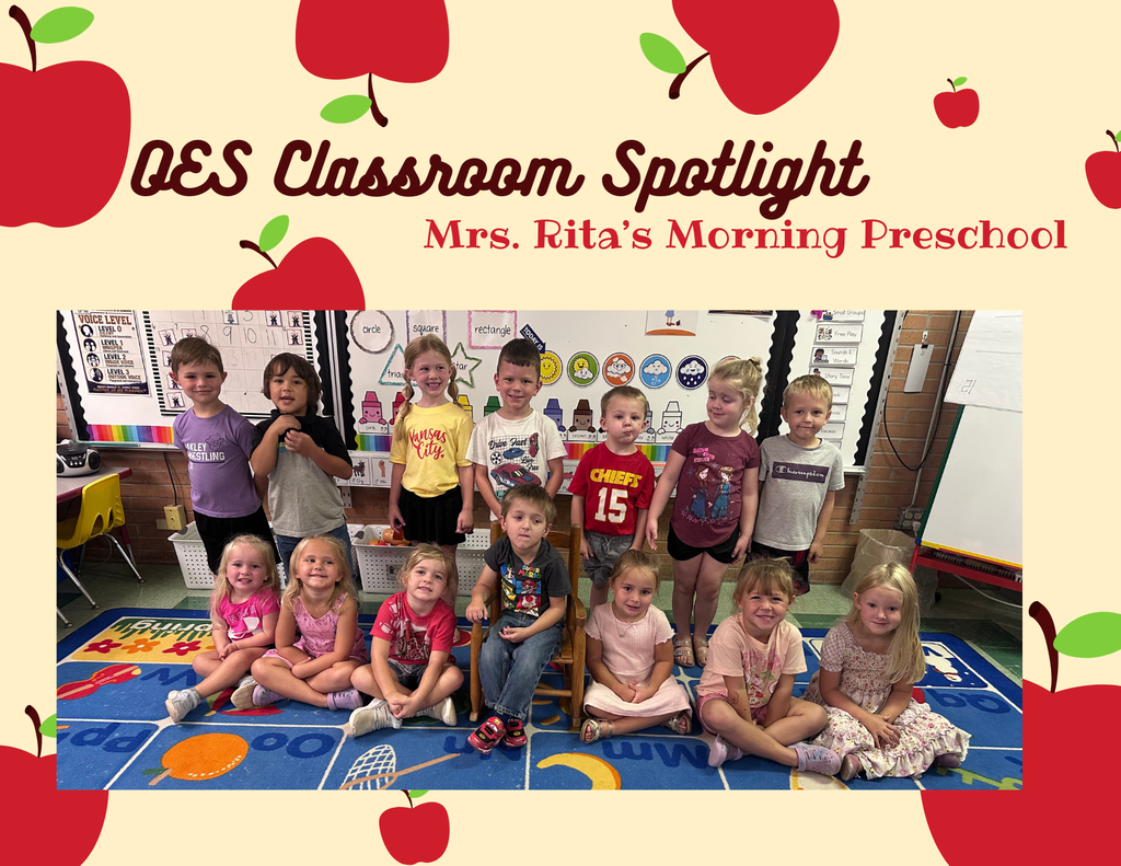 OES Classroom Spotlight: Mrs. Rita's Morning Preschool