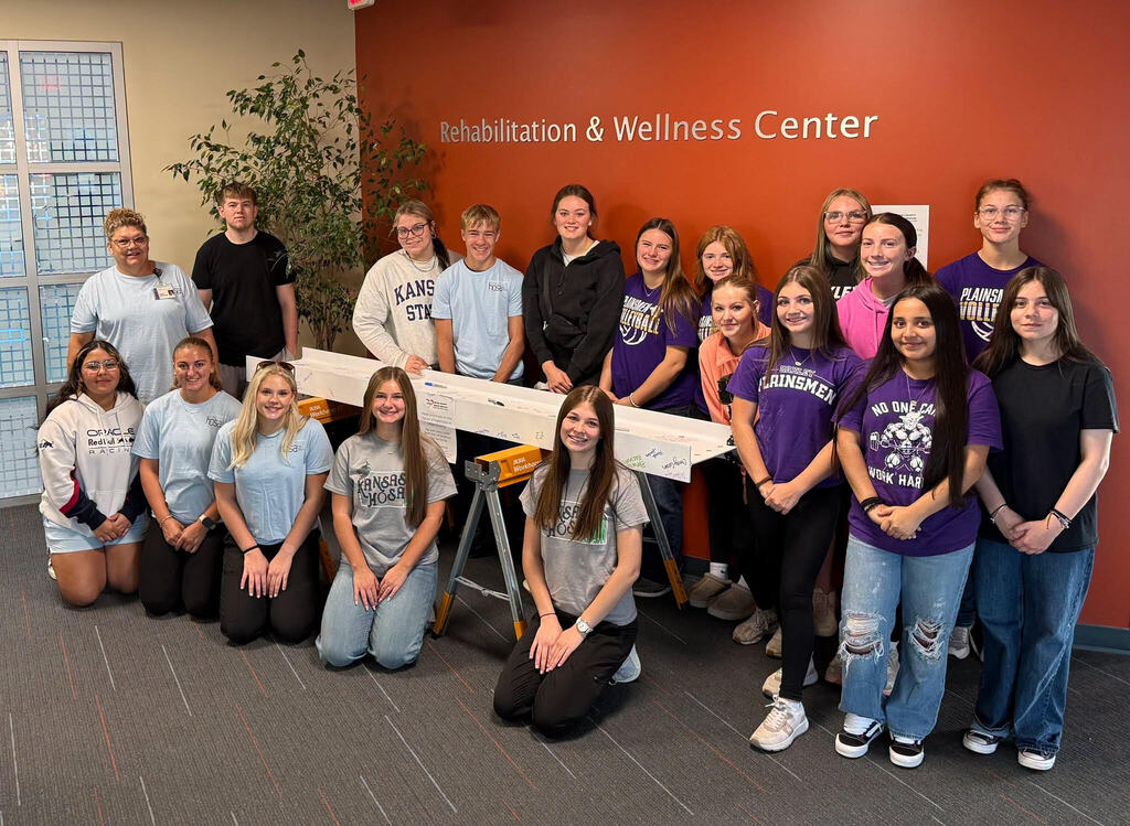 A picture of the OHS HOSA students.
