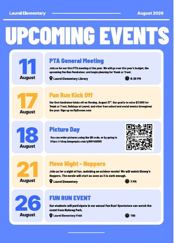 August Events