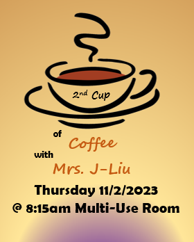 2nd cup of Coffee with principal