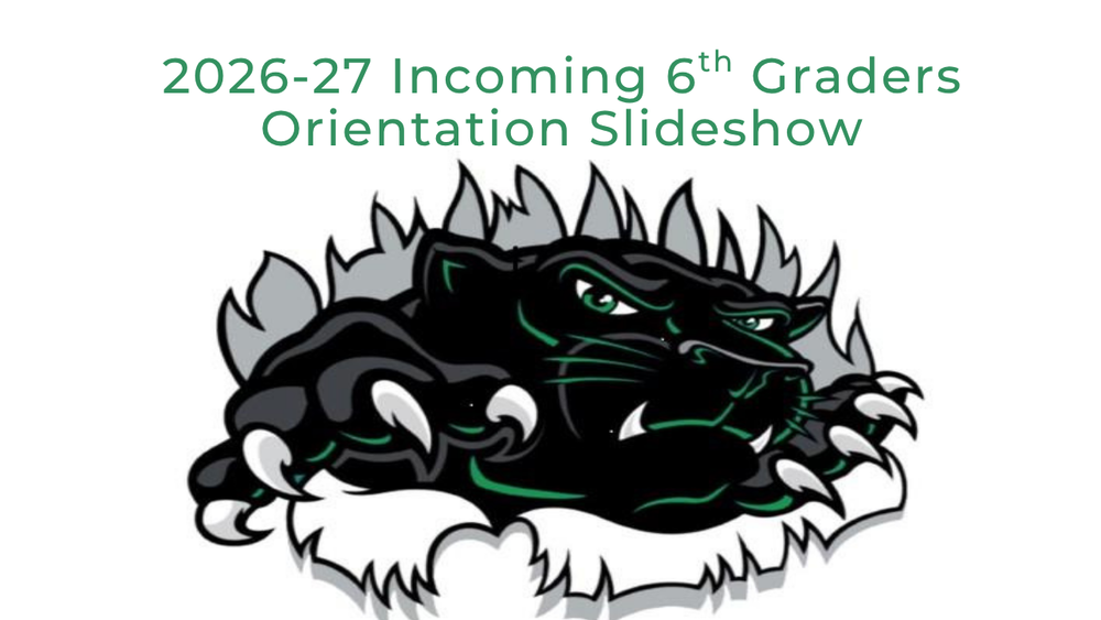 Incoming Grade 6 Orientation.