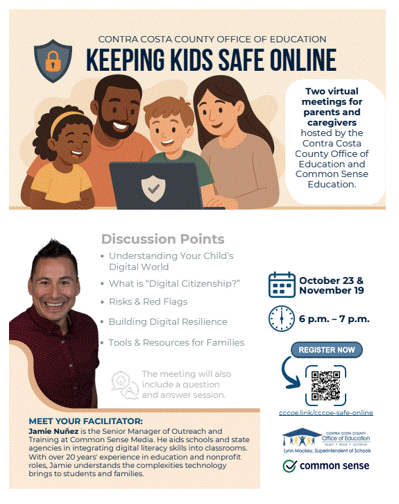 kids safe flyer