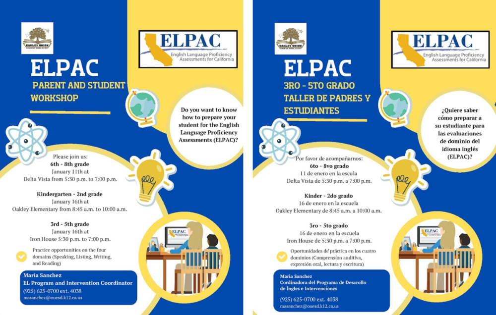 ELPAC Workshop