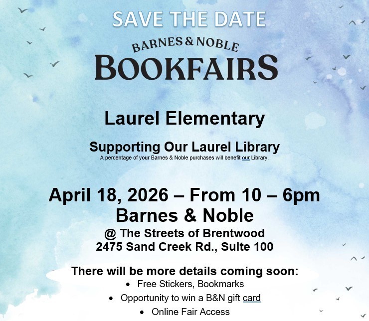 Save Date for Book Fair