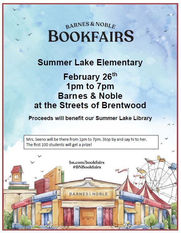 B&N Book Fair Flyer