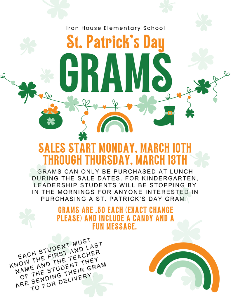 St. Patrick's Day Grams
