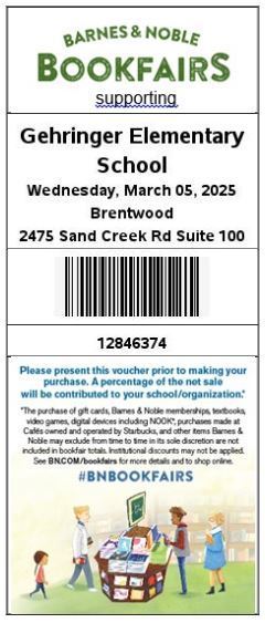 Barnes & Noble Bookfair at Barnes & Noble in Brentwood