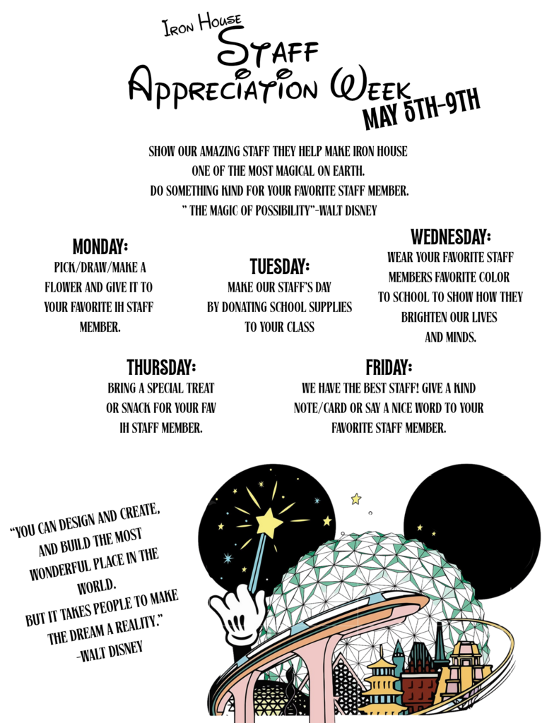 Staff Appreciation Flyer