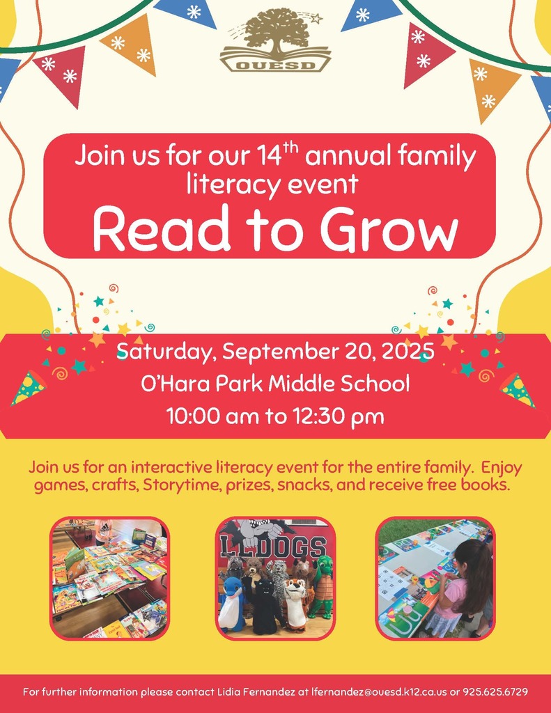 Read to Grow is Saturday, September 20, 2025