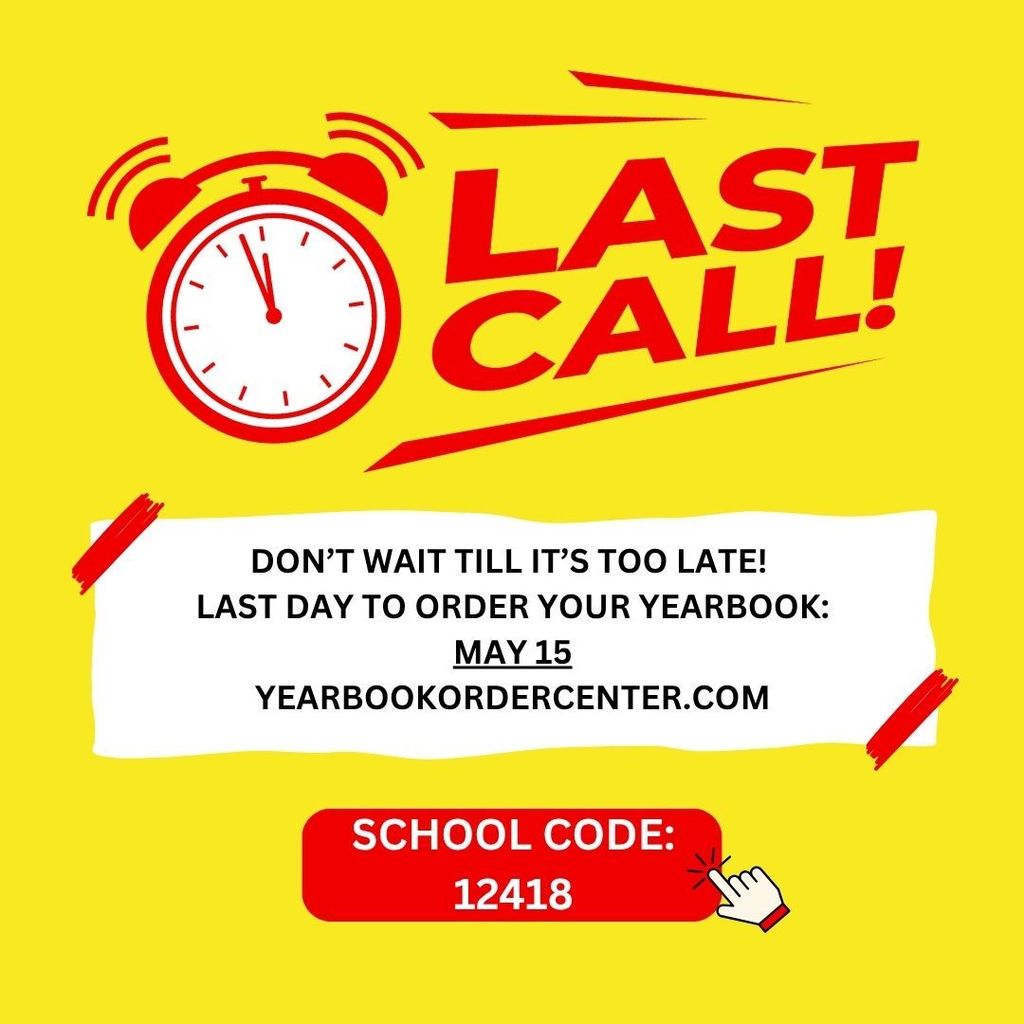 Last call for Yearbooks