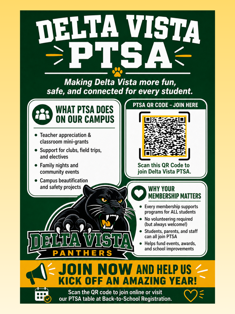 DV PTSA Membership Poster