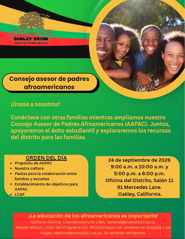 Consejo Asesor de Padres Afroamericanos