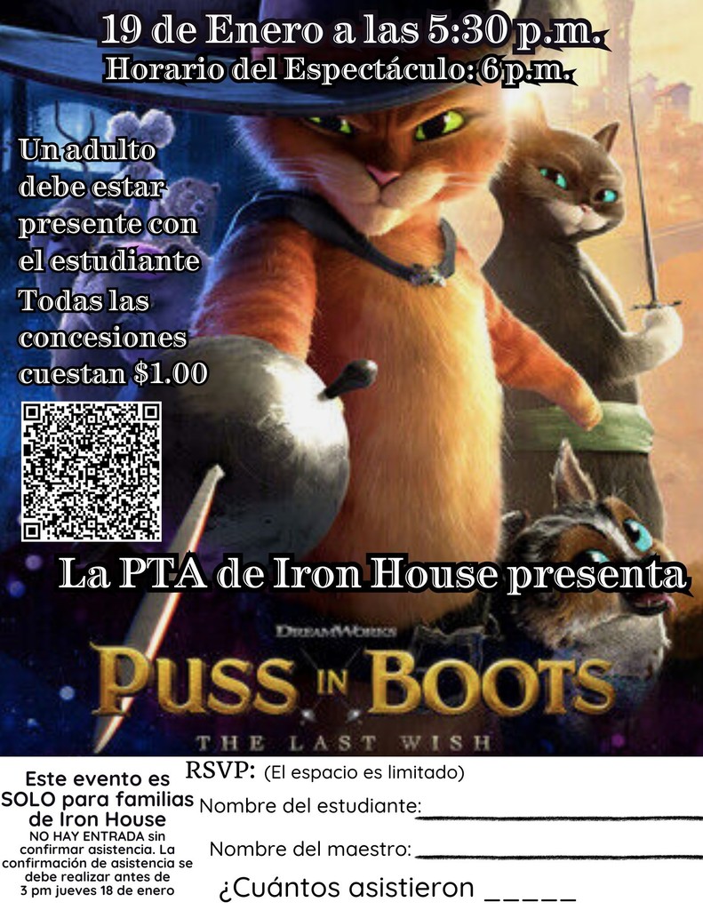 PTA MOVIE NIGHT FLYER