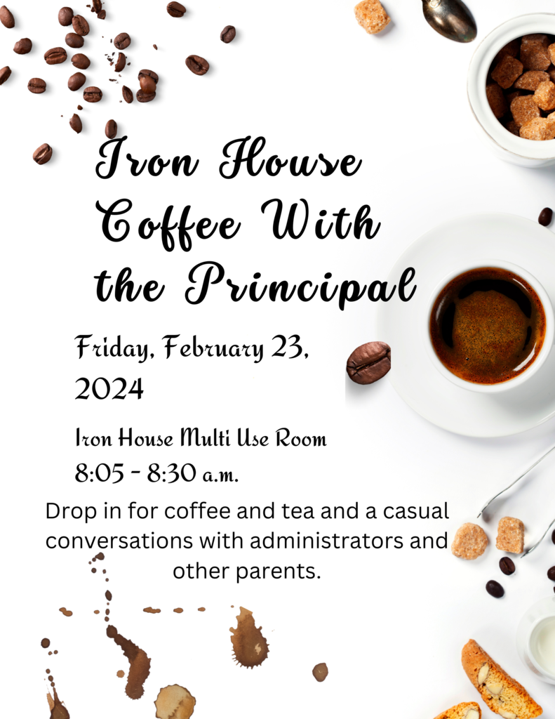 coffee with the principal flyer