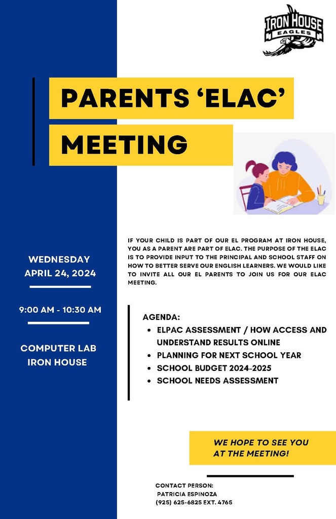 ELAC Meeting