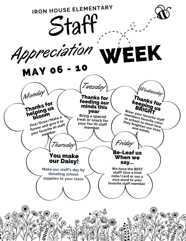 Staff Appreciation Week Flyer