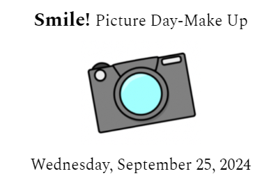 Make Up Picture day flyer