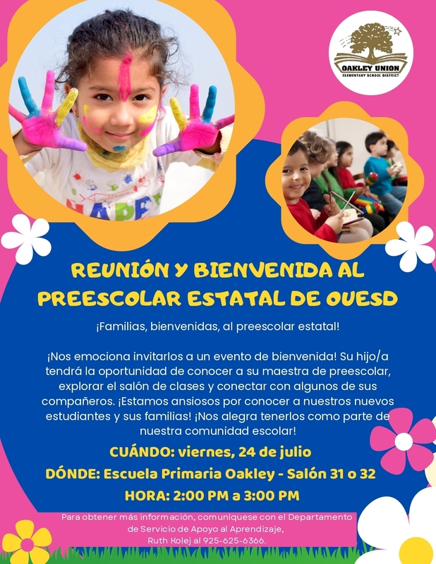 State Preschool Sneak-a-Peek SPA