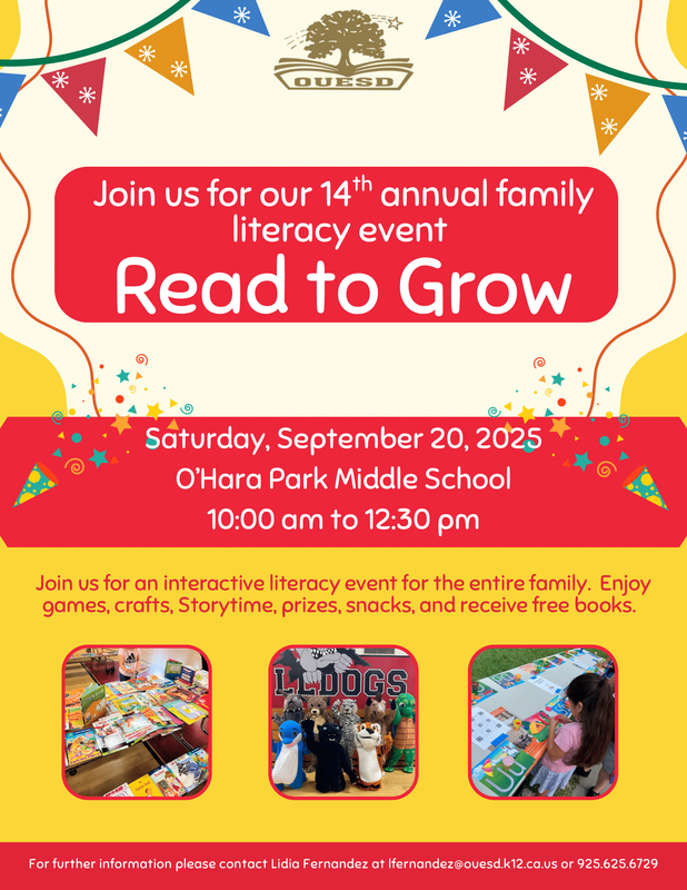 Read to Grow event Sep 20