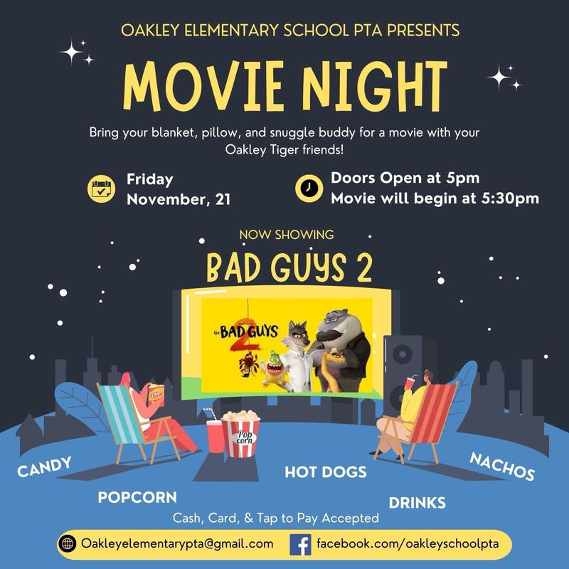 Movie Night flyer