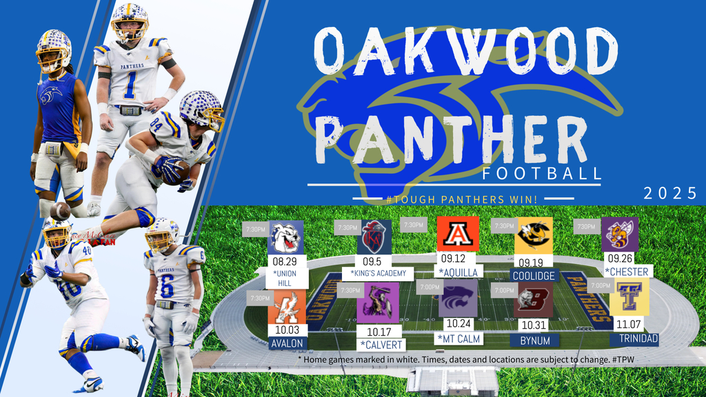 2025 Football Schedule