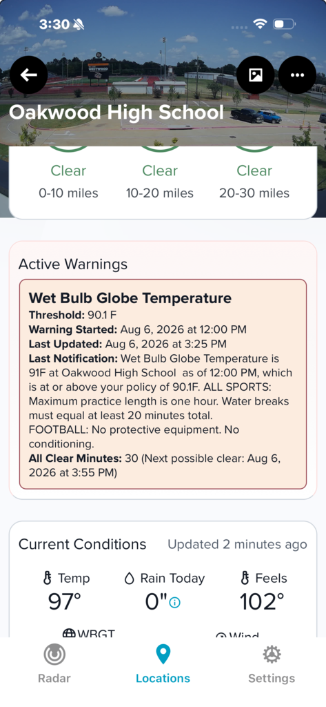 Wet Bulb Reading