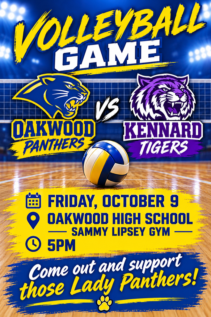 Oakwood Volleyball versus Kennard