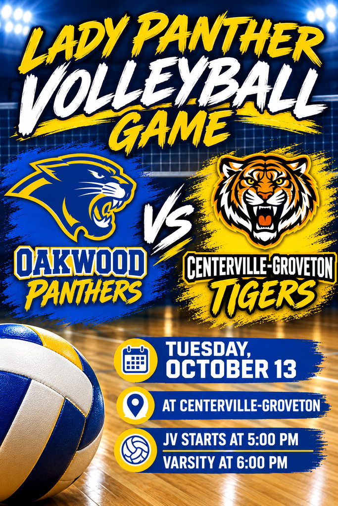 Oakwood versus Centerville-Groveton