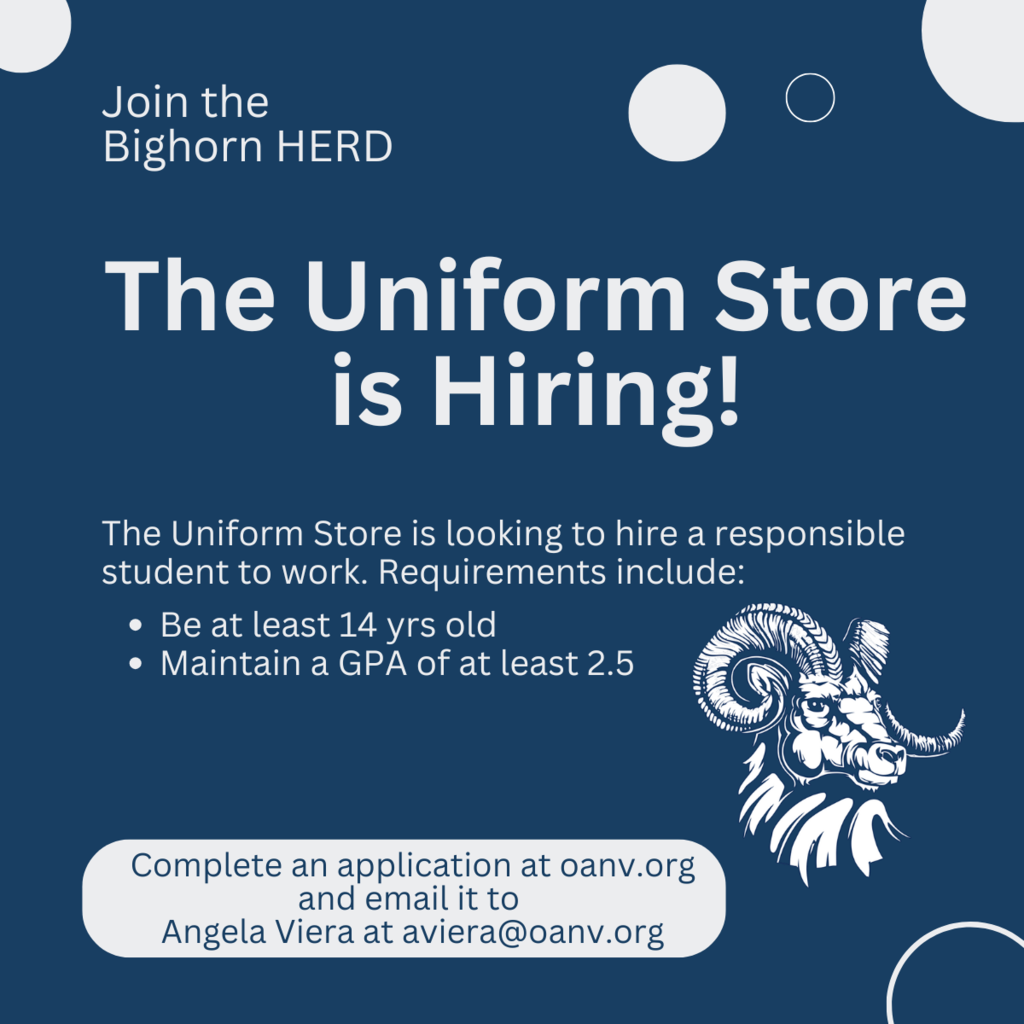 Uniform Store Posting