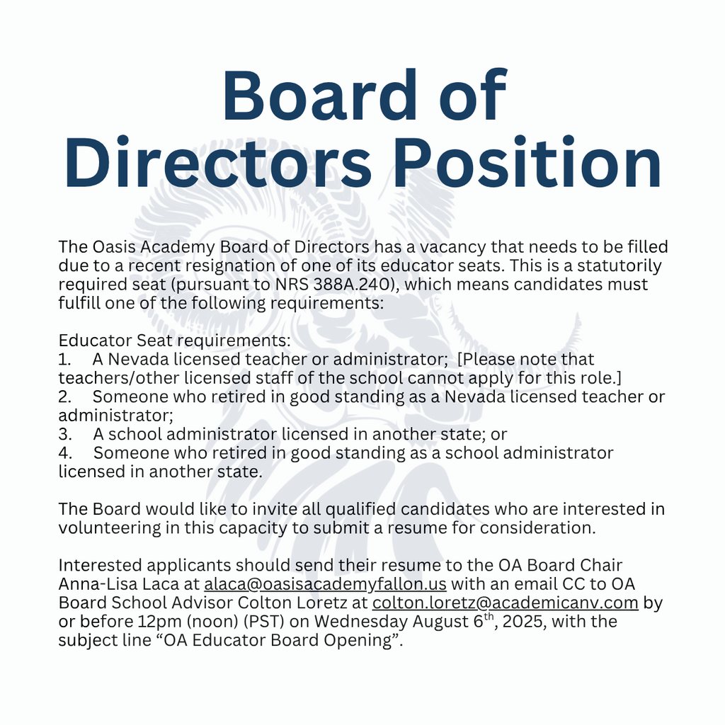 Board of Directors Position