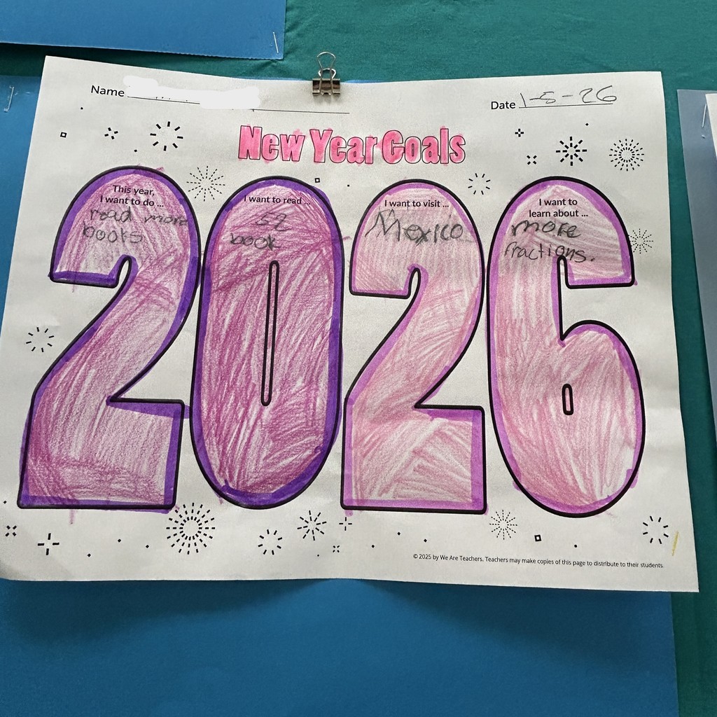 Student Goals for 2026