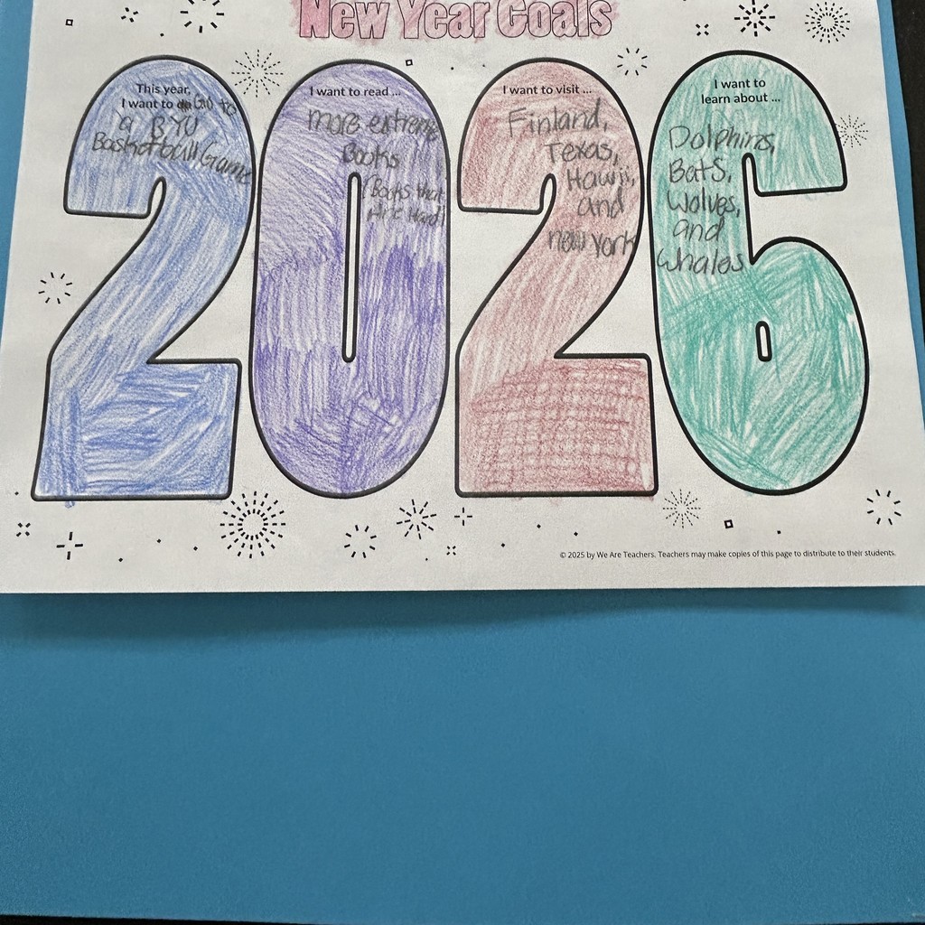 Student Goals for 2026