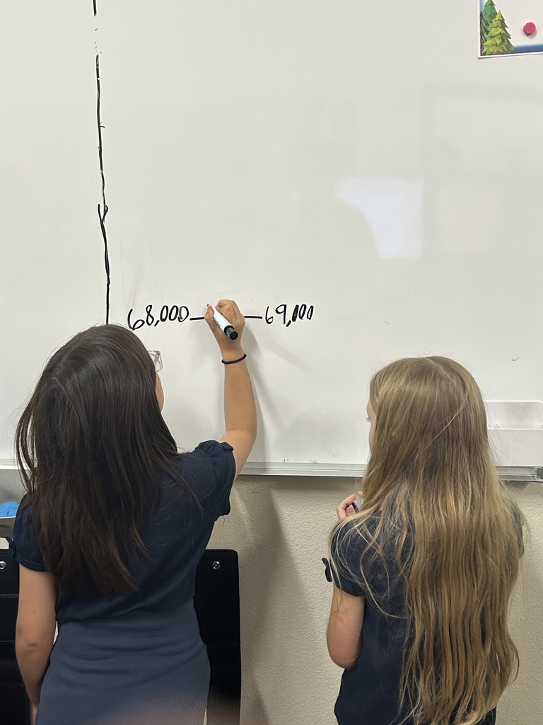 Kids doing math