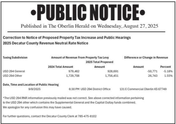 public notice
