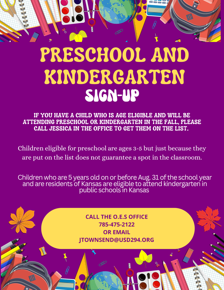 kinder enrollment