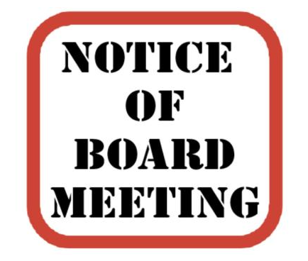 board meeting